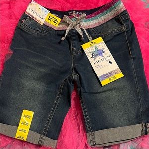 VIGOSS BERMUDA SHORTS Size S (7/8) Dark Blue